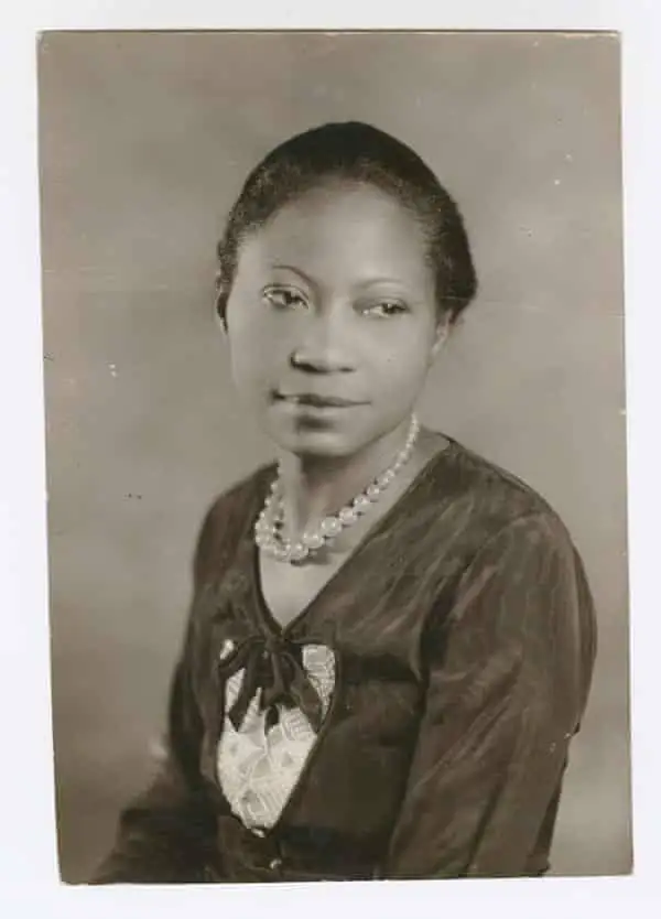 she is Augusta Savage, a famous artist.
