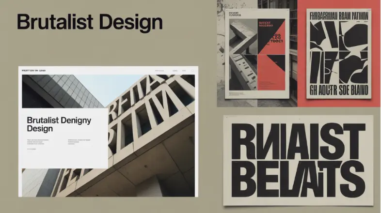 Brutalist Graphic Design