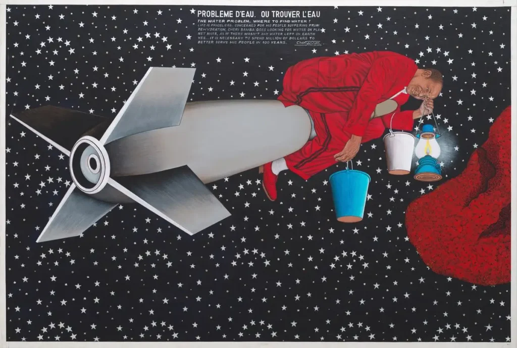 Cheris samba famous painting "Water Problem