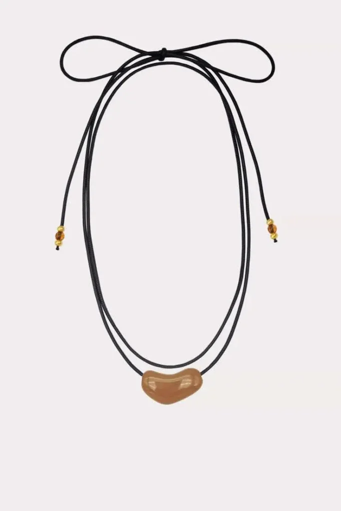 A Cord Leather Necklace Image.