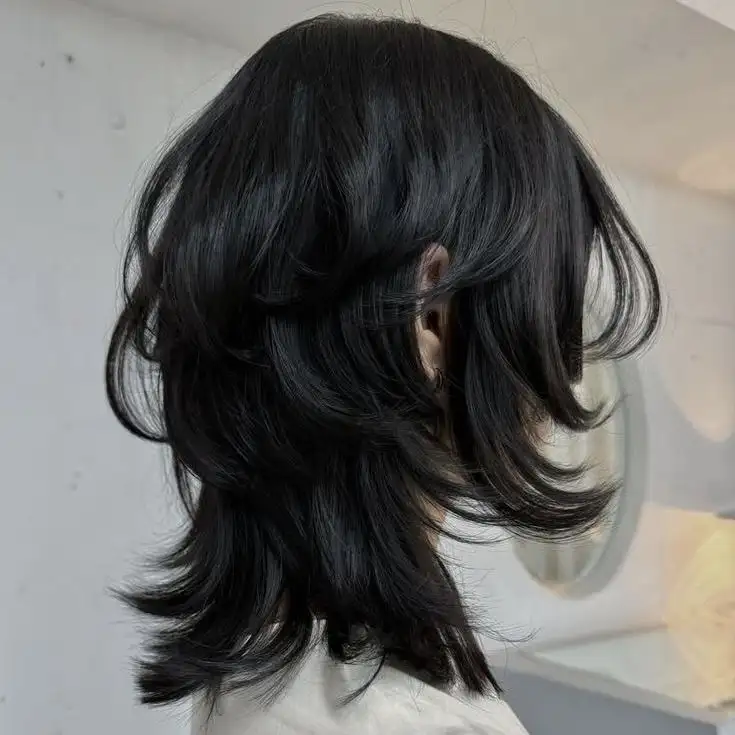 how to style a wolf cut​