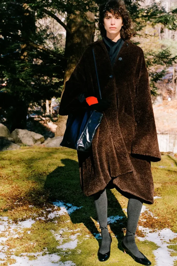 A lady representing Proenza Schouler — NYFW Fall / Winter 2025 collection