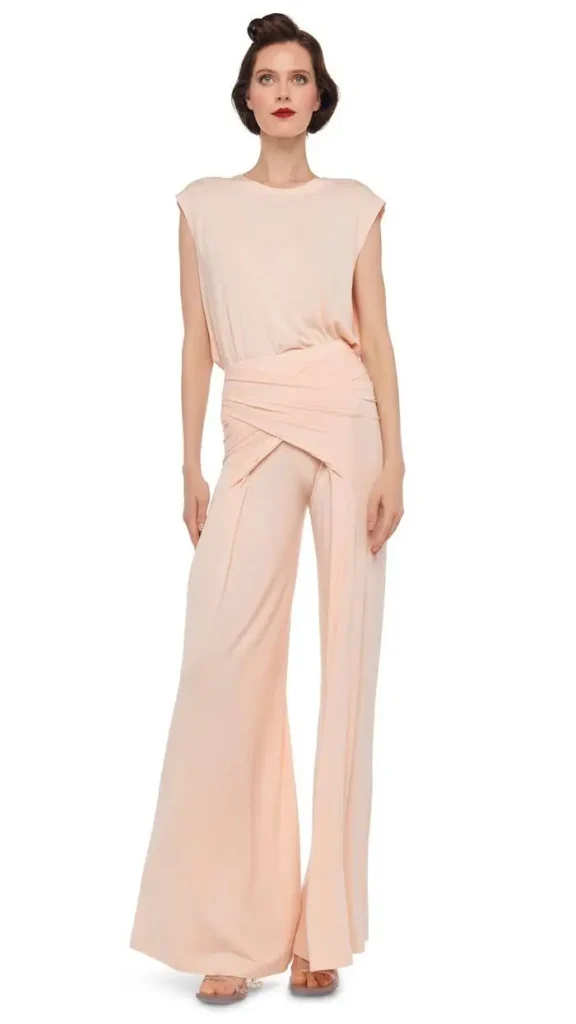 A model wearing norma kamaliall in one Dress
