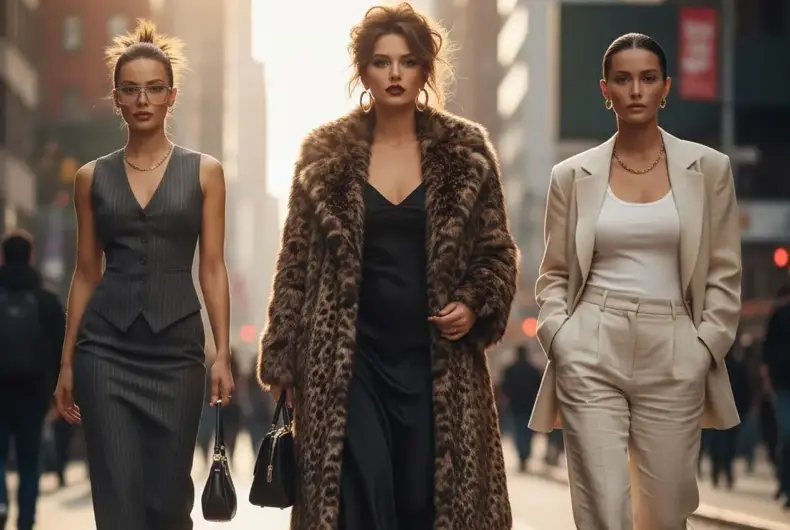 3 girls in different Office Siren fashion looks