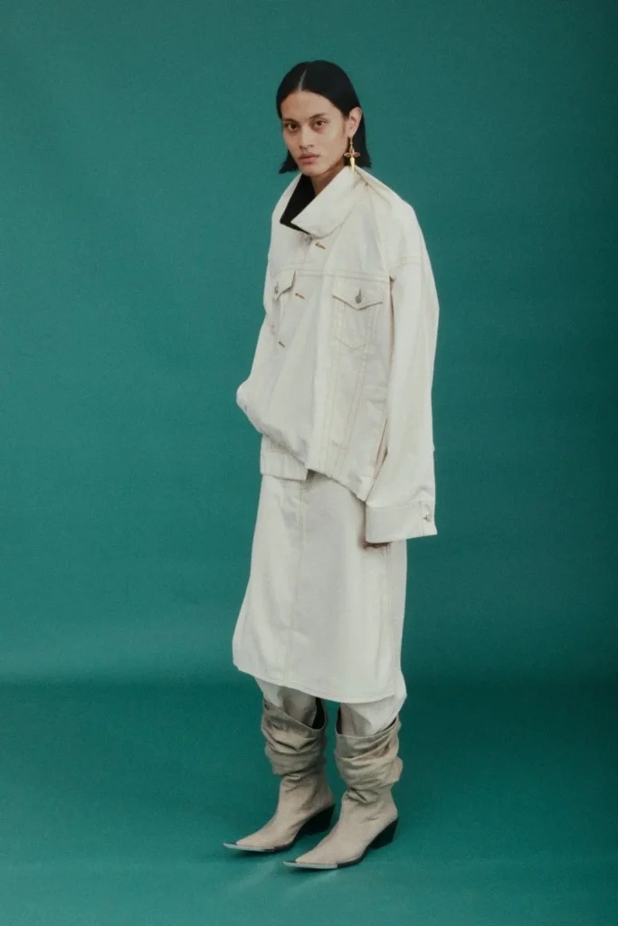 a girl wearing Sankuanz spring 2026 chinese fashion collection