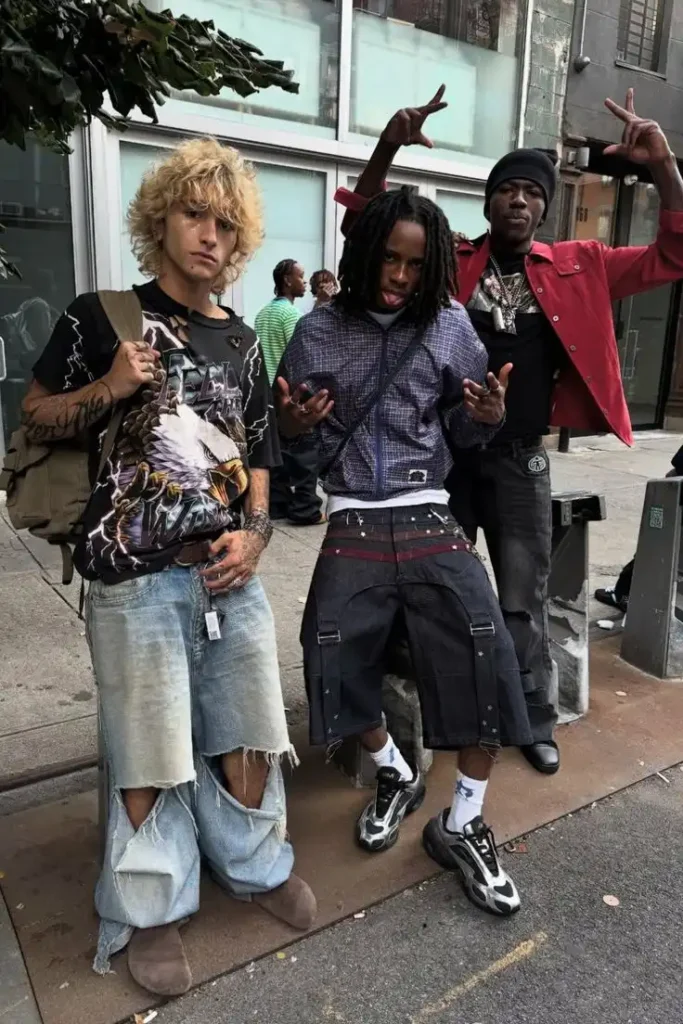 3 boys in modern dressing