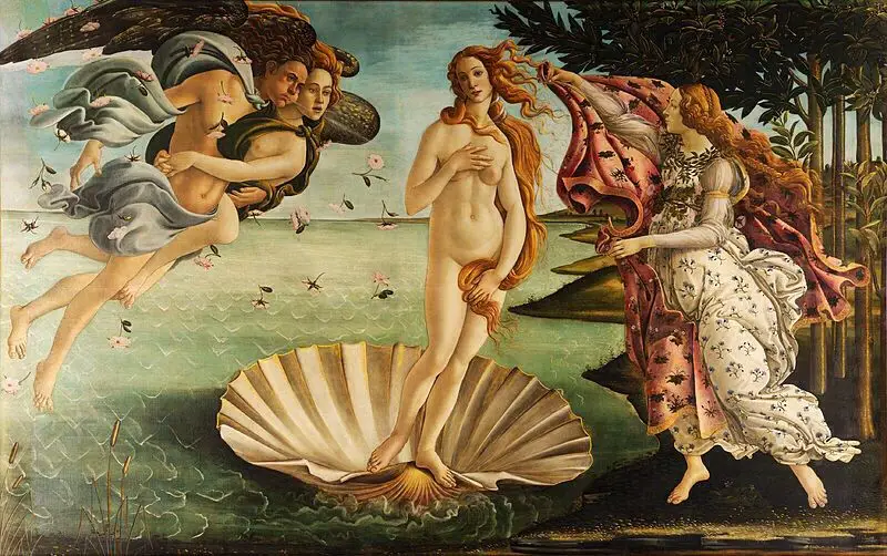 The Birth Of Venus painting By Sandro Botticelli