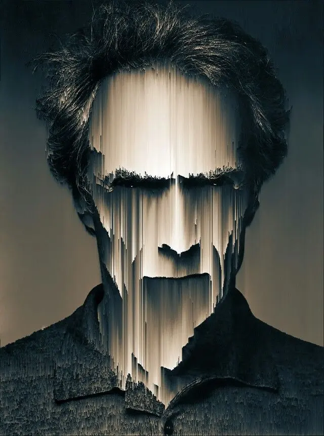 Datamoshing glitch art