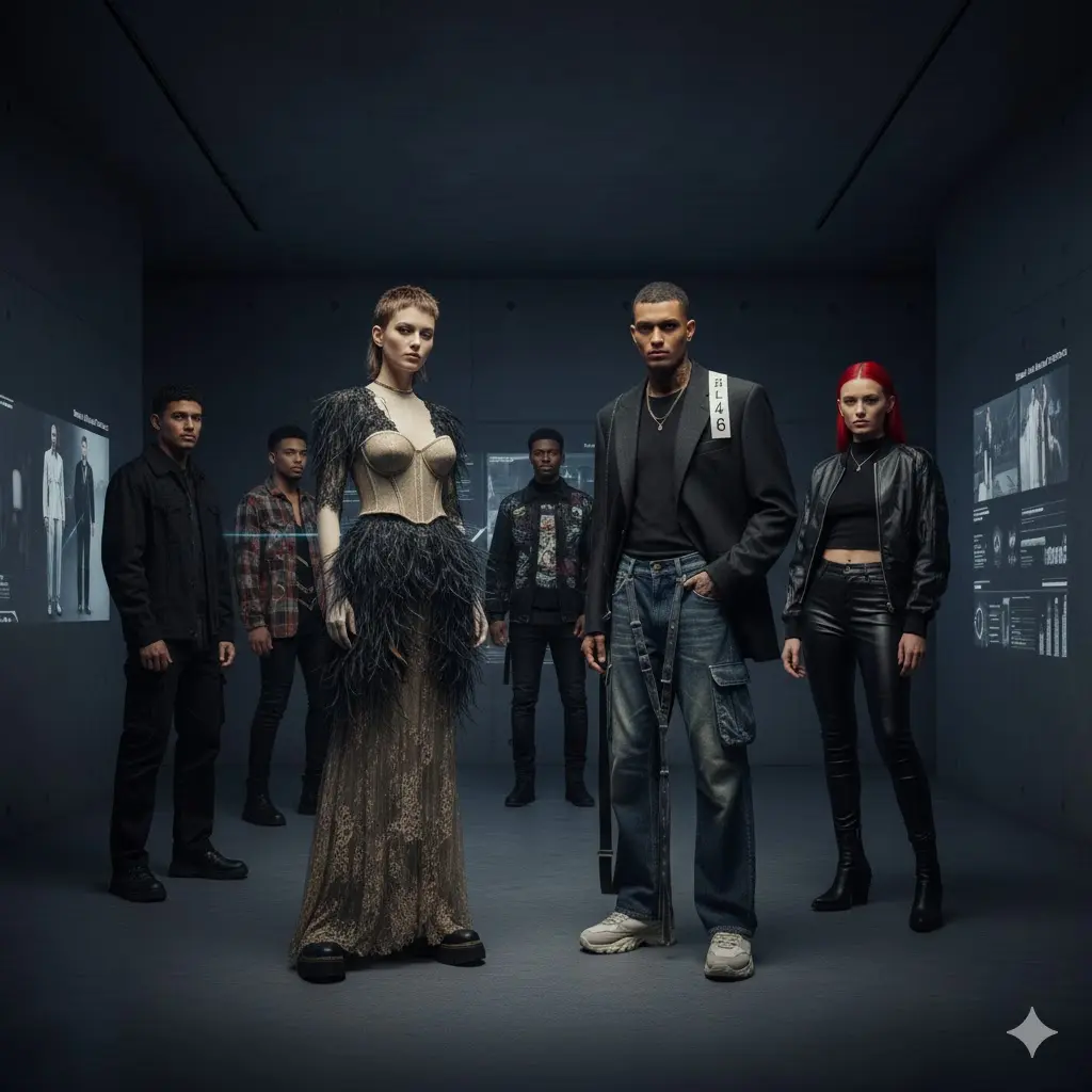 Archive fashion looks dresses worn by different people