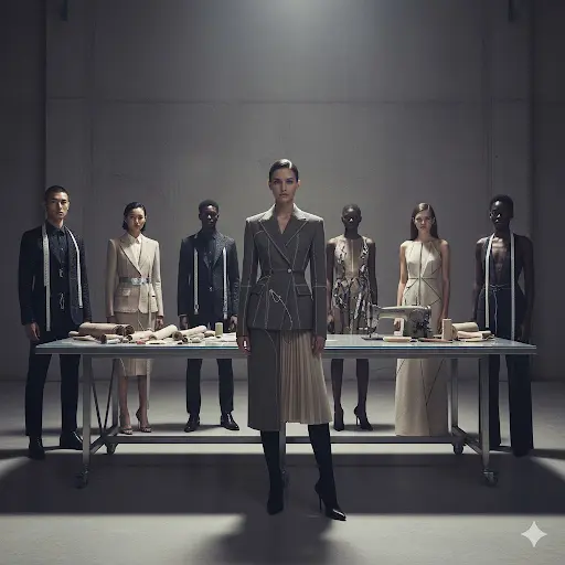 different girls and boys in different archive style