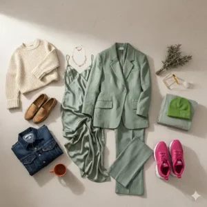 different sage green dress ideas in one image