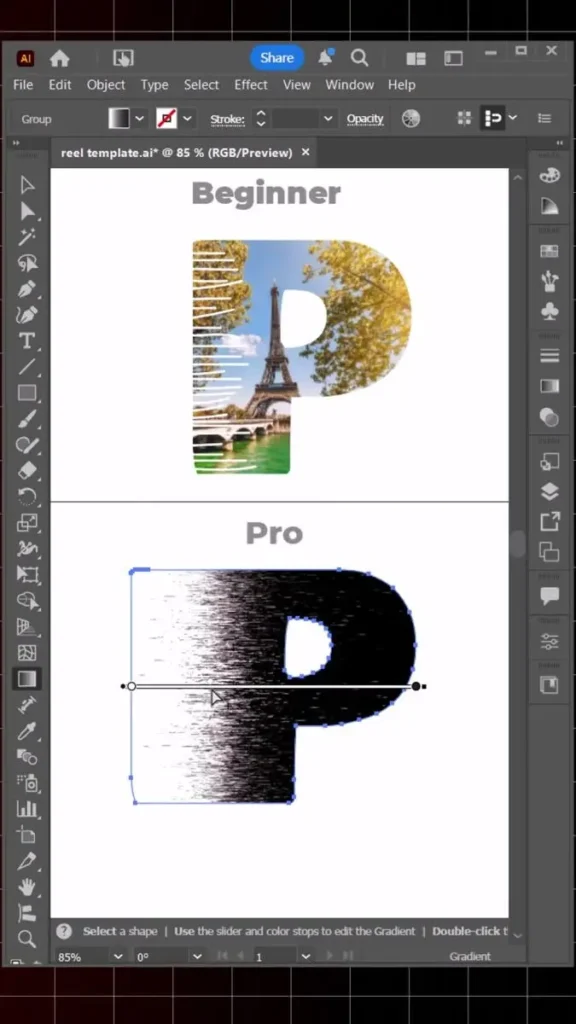 Adobe Illustrator interface