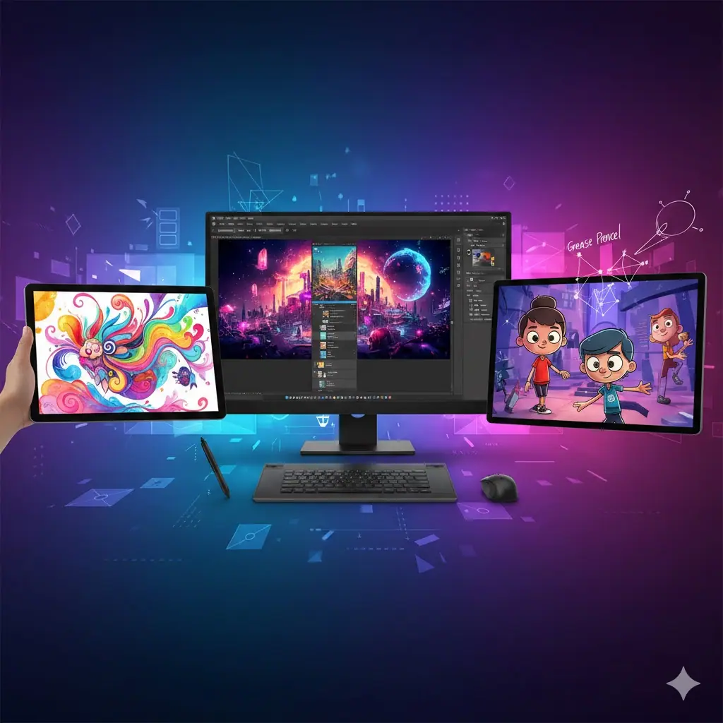 Best Digital Art Software dashboard