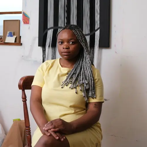 Khanyi Mawhayi artist from South Africa)