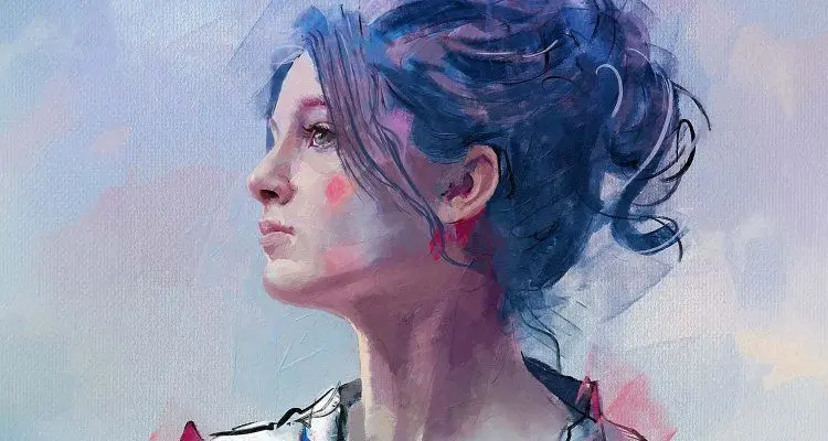 Rebelle (By Escape Motions) tool dashboard showing a potrait art