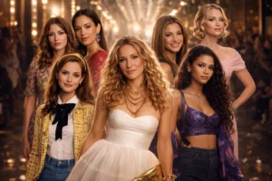 Best Fashionable TV Shows models with fashionable dresses