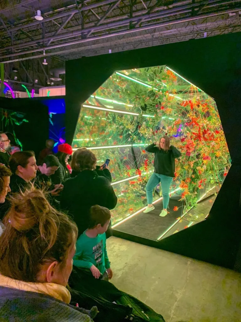 peoples in a immersive Sensory Exhibitions