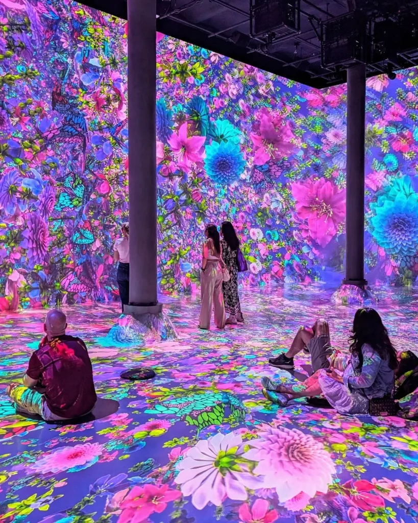 peoples in a immersive Sensory Exhibitions