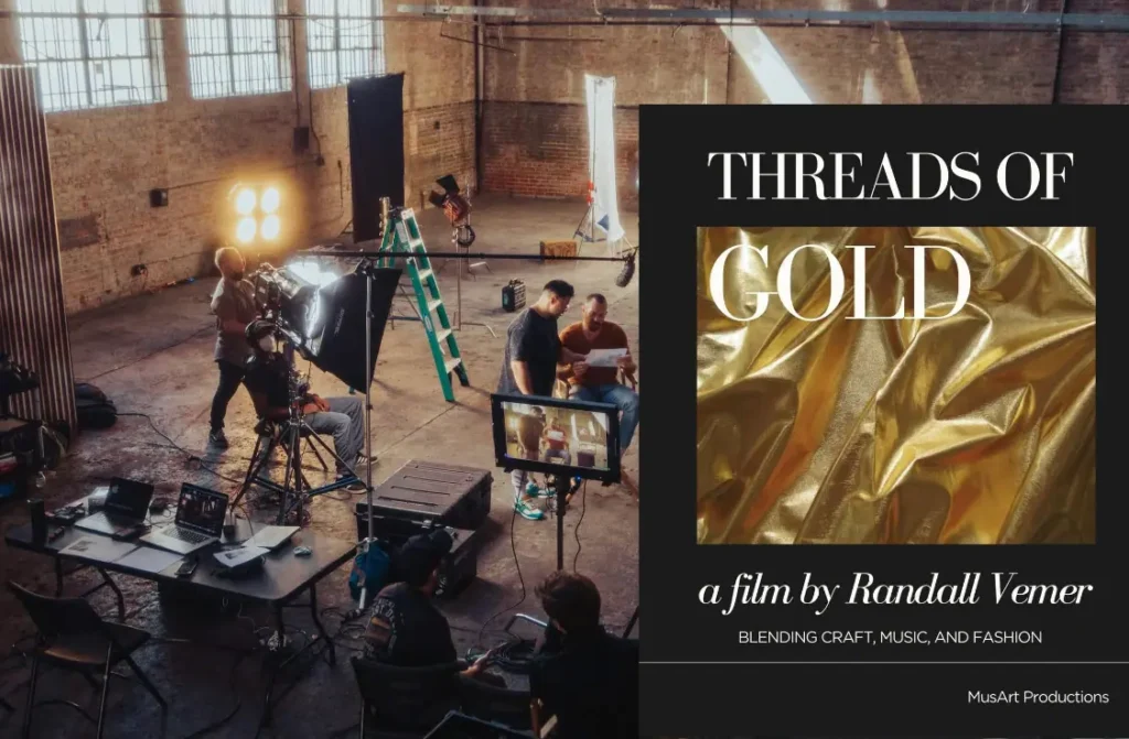 Threads of Gold unites fashion, film, and art in a powerful story of resilience, transformation, and human connection.