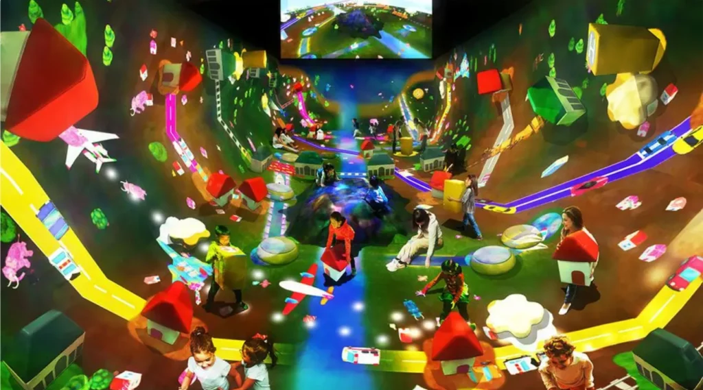 immersive Sensory Exhibition look