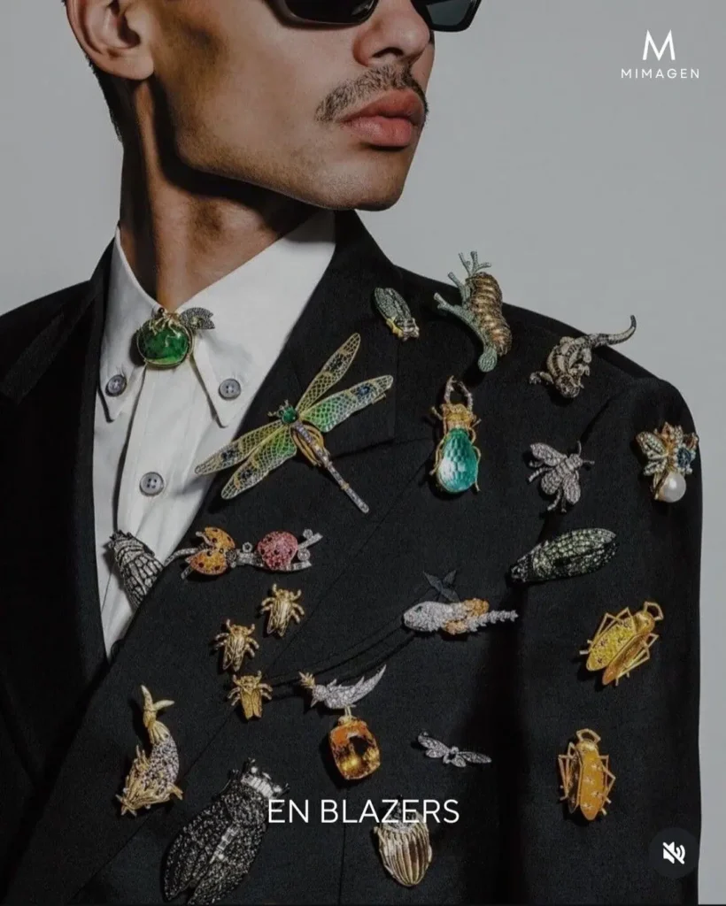 different types of animal brooches