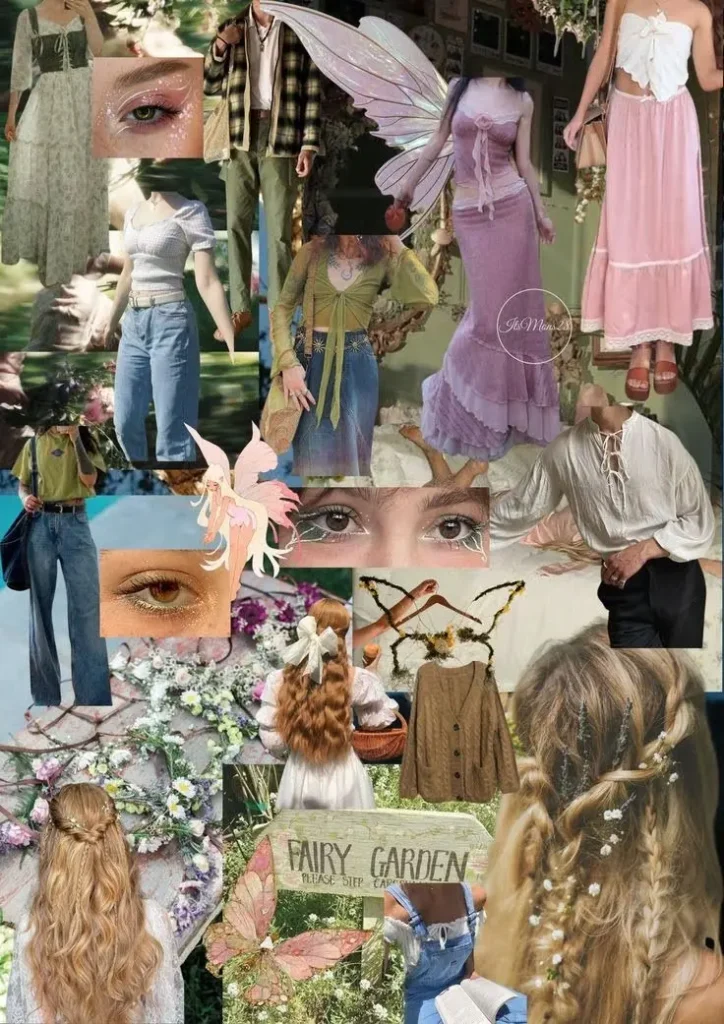 Fairycore VS Cottagecore looks