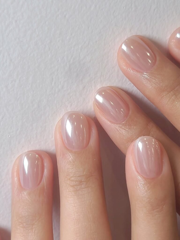 Glazed-Soap-Nails on women nail