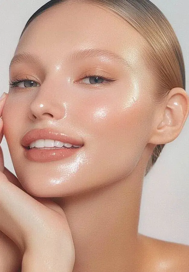 glass skin girl face