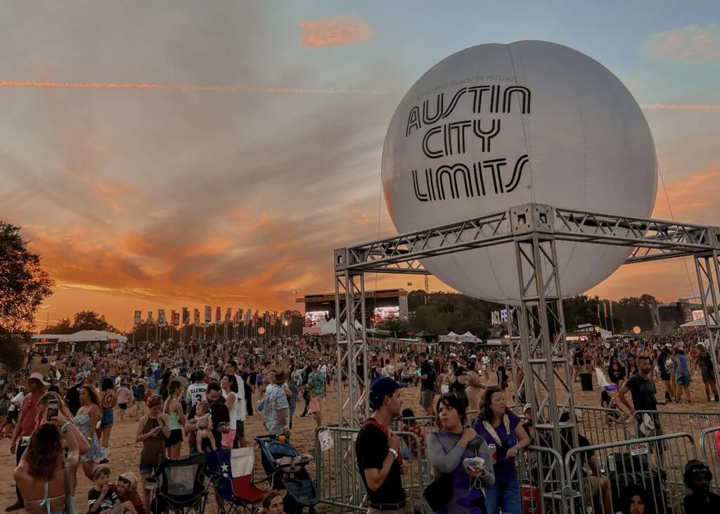 Austin City Limits Festival crowd