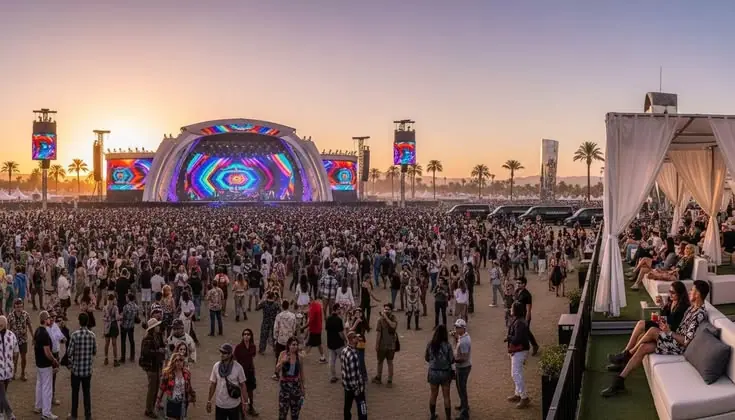 Coachella music concert
