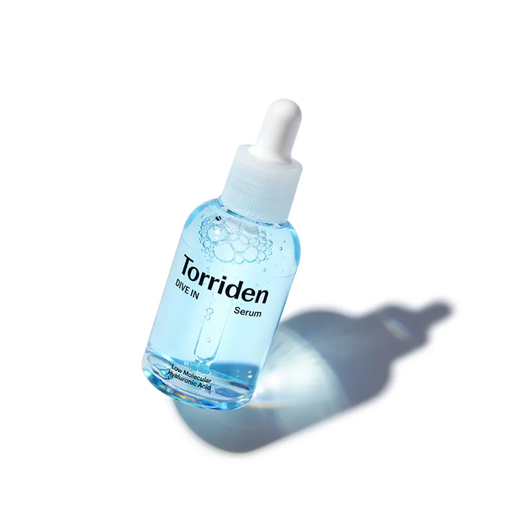 Torriden Hydration + hyaluronic acid .