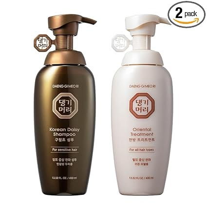 Daeng Gi Meo Ri- Hair Loss Care Daisy Shampoo for Sensitive Scalp + Treatment for All Hair Types