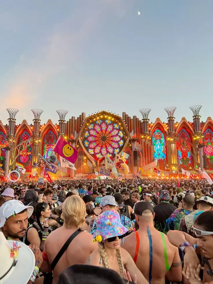 Electric Daisy Carnival crowd