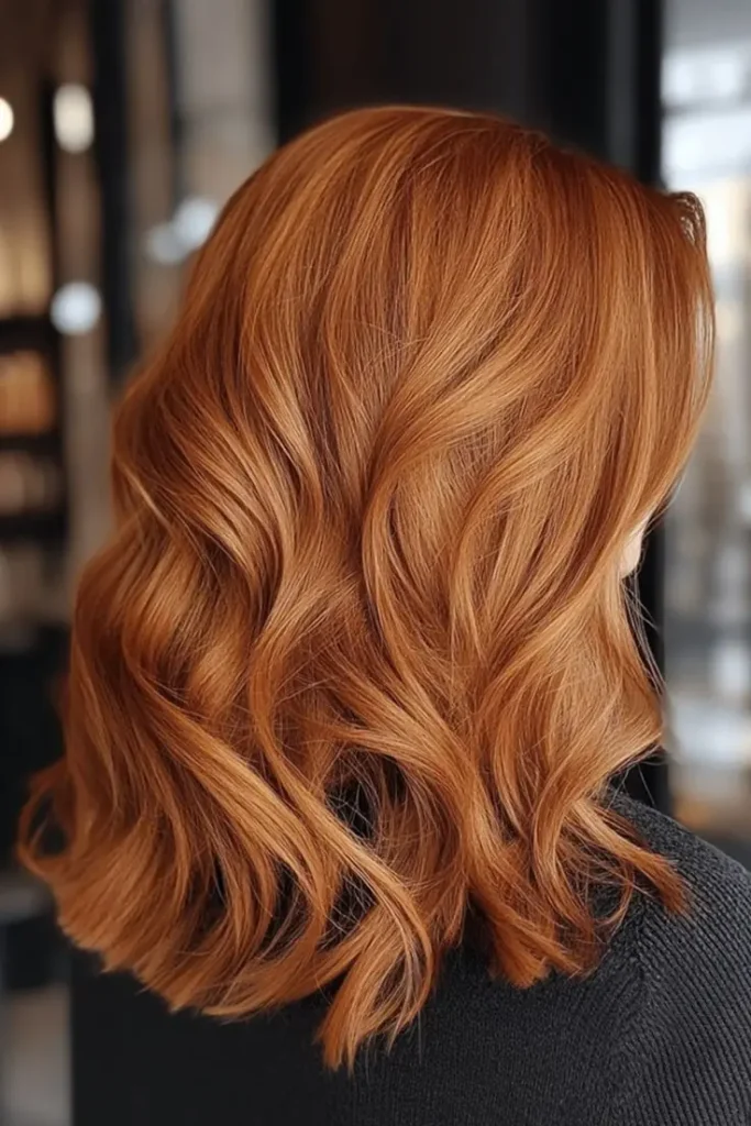 a girls medium hairs with Classic Medium Copper
