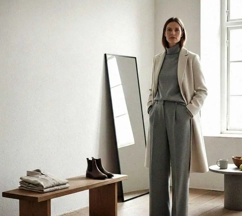 a women wearing Scandinavian Fashion