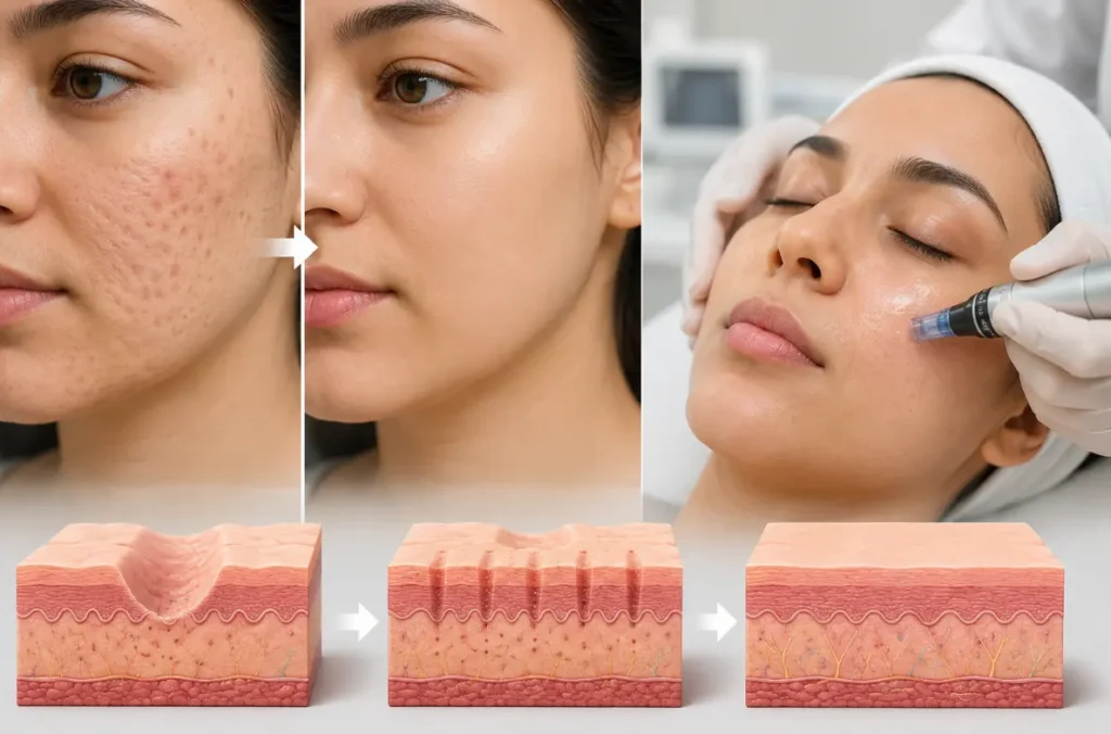 microneedling seoul beauty treatment process