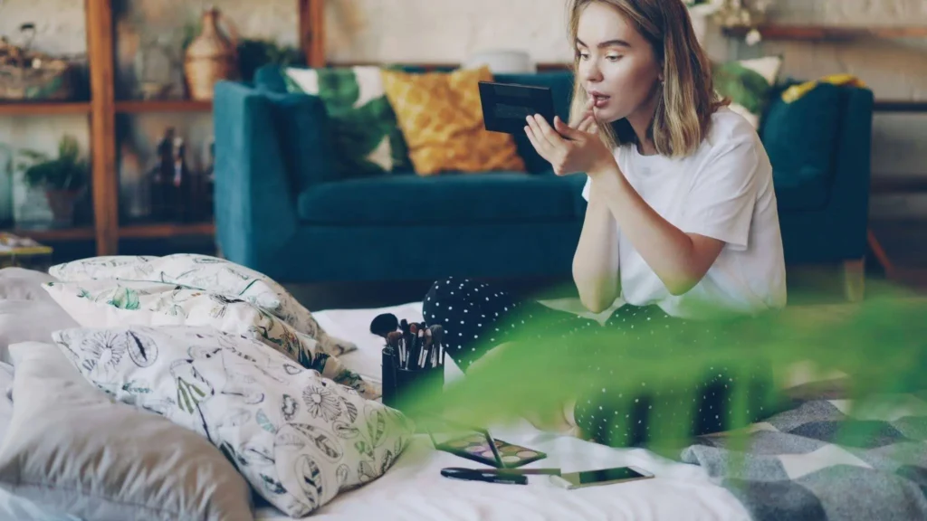 Cozy nighttime wellness routine for stress relief and better sleep