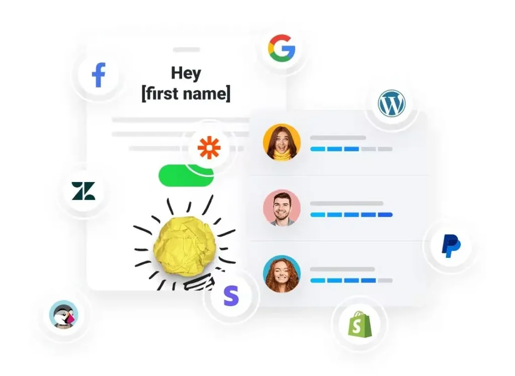 email marketing tool dashboard