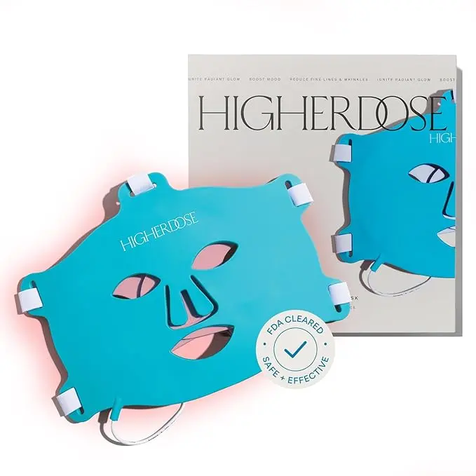 Higher DOSE Red Light Face Mask