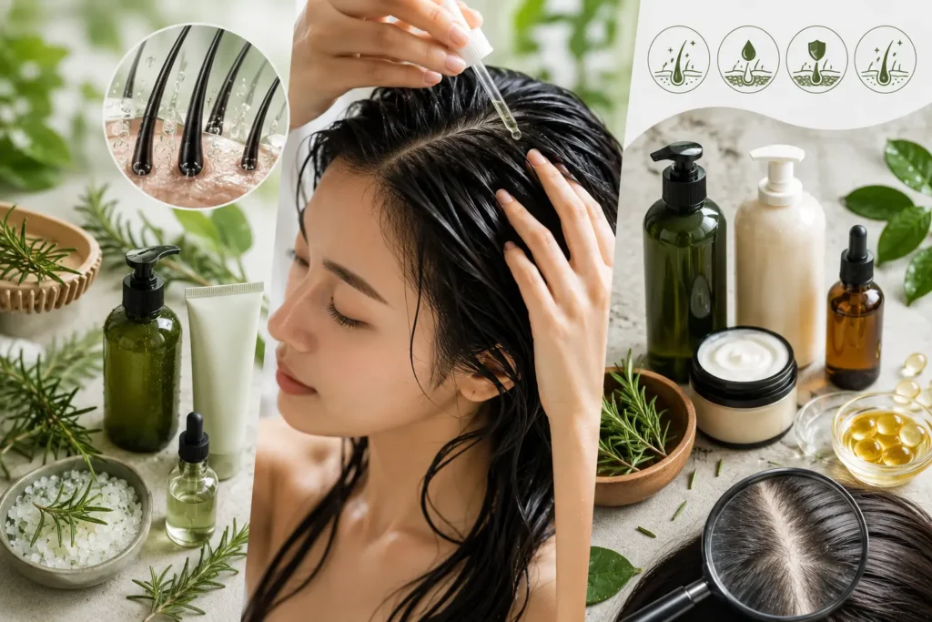 Korean Scalp Care Routine: Hair Growth Products Guide