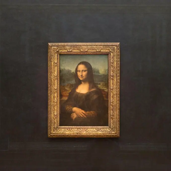 Mona Lisa portrait