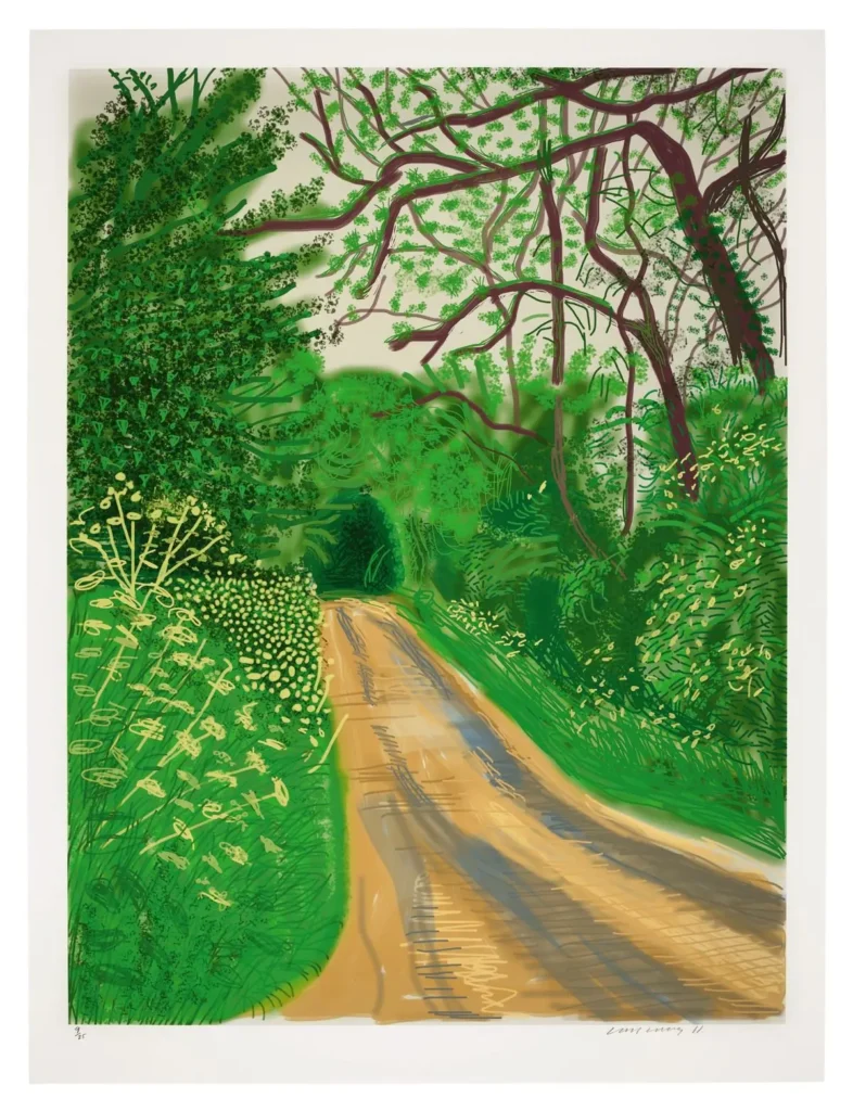 David Hockney artwork
