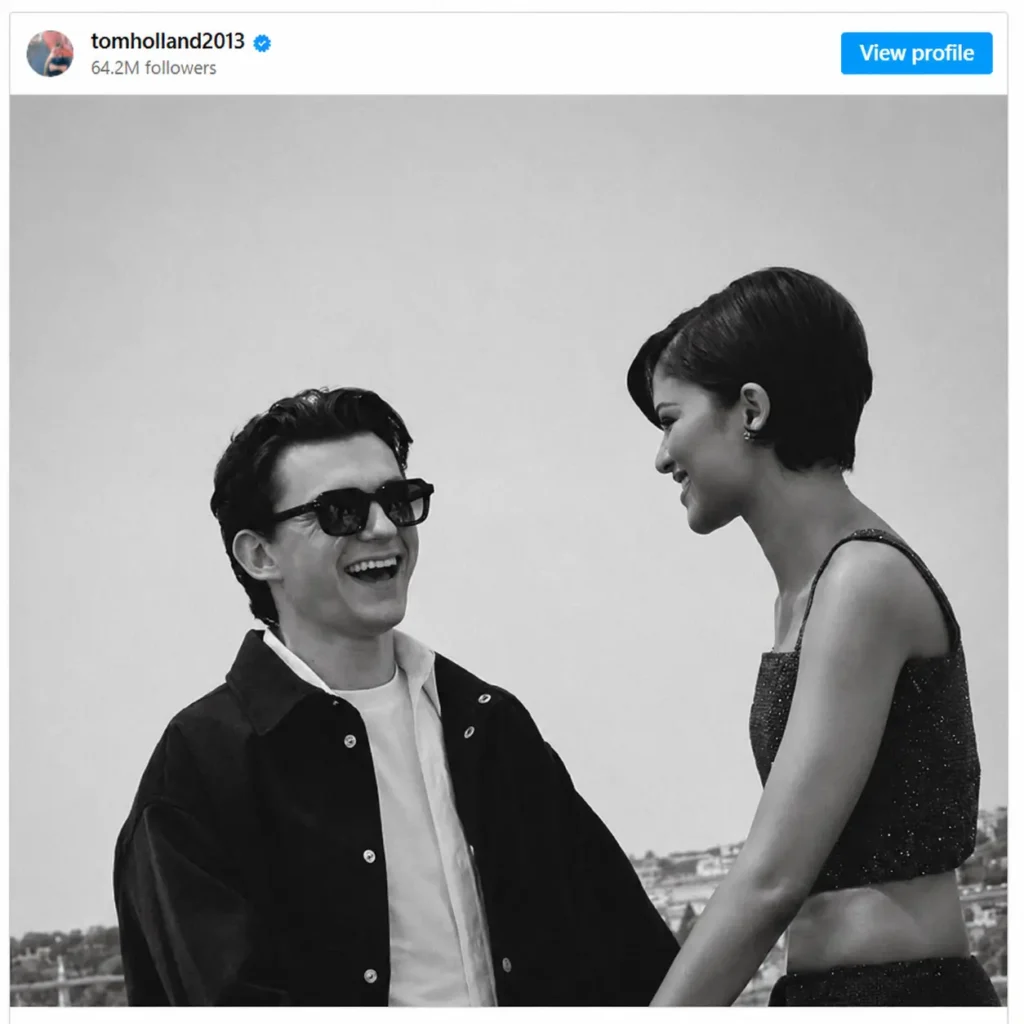Zendaya and tom holland