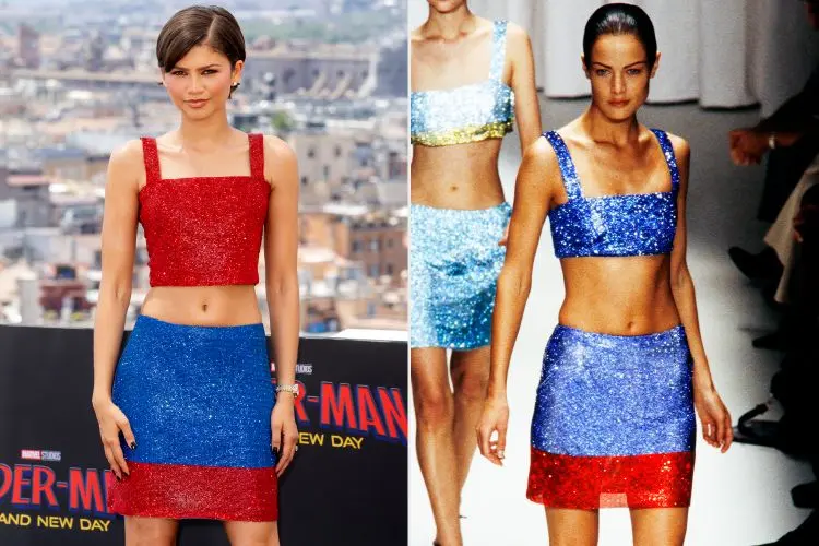 zendaya Spider-Man press tour look