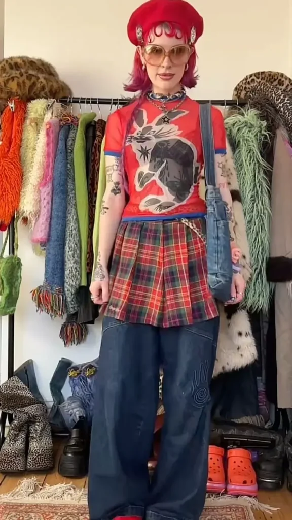 vintage resale fashion look