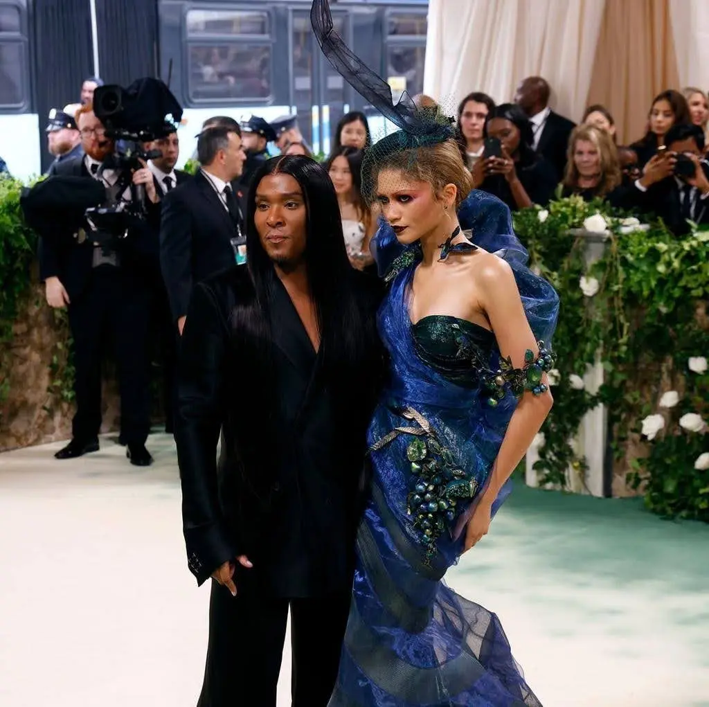 Law Roach with zendaya