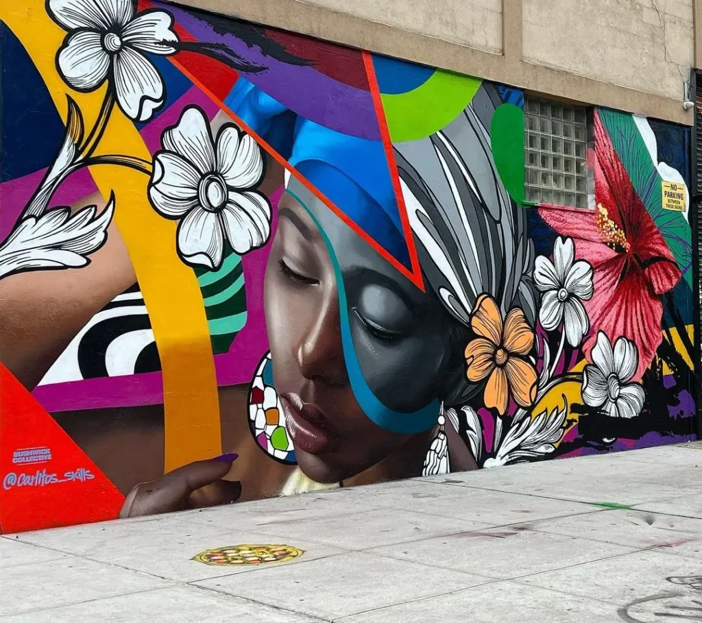 Bushwick Collective Street Art by CARLITOS SKILLS