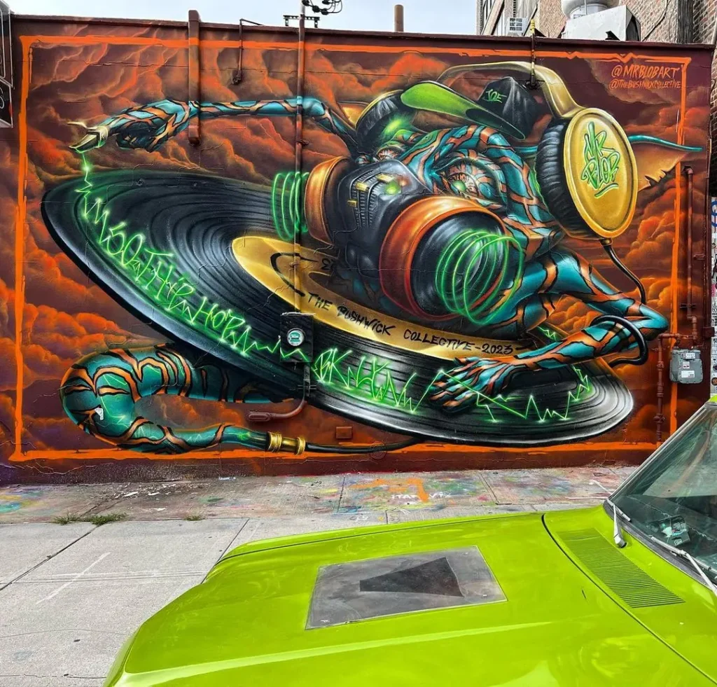 Bushwick Collective Art by Mr. Blob