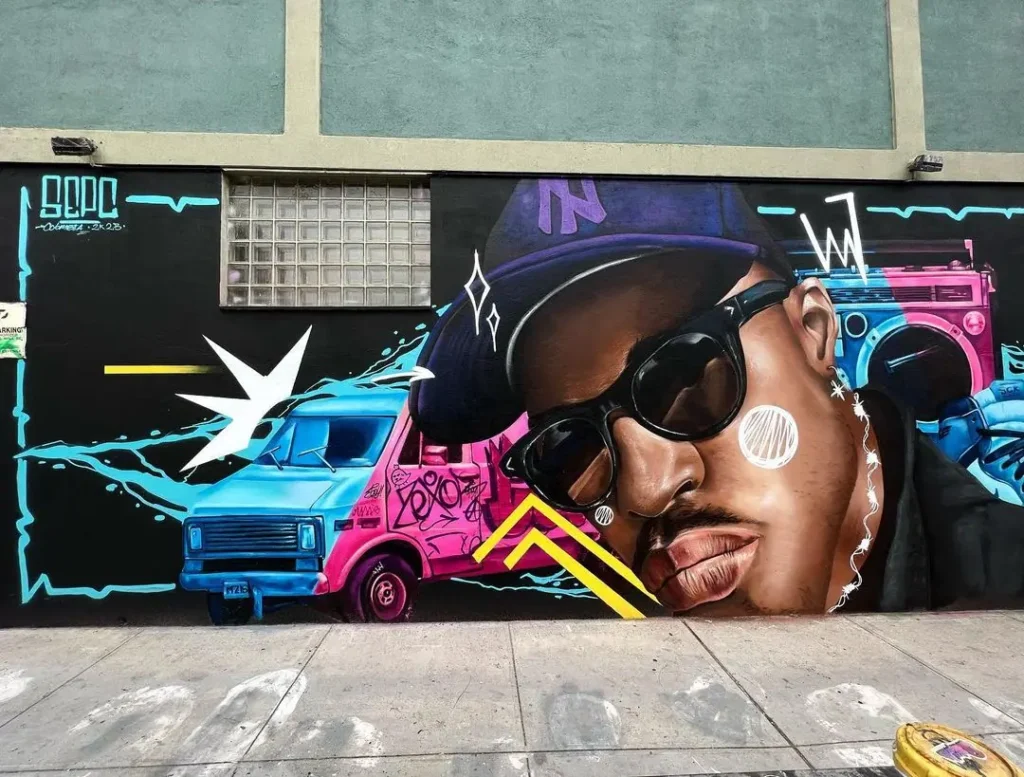 Bushwick Collective graffiti Art by SEPC