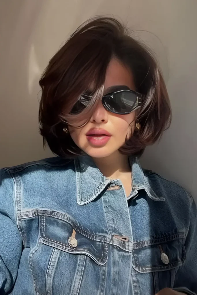 Blunt Bob for Thin Hairs